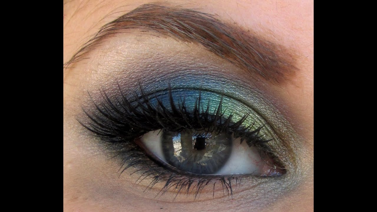 Peacock Makeup Tutorial / Maquillaje inspiración PAVO REAL. Muy pedido!!!