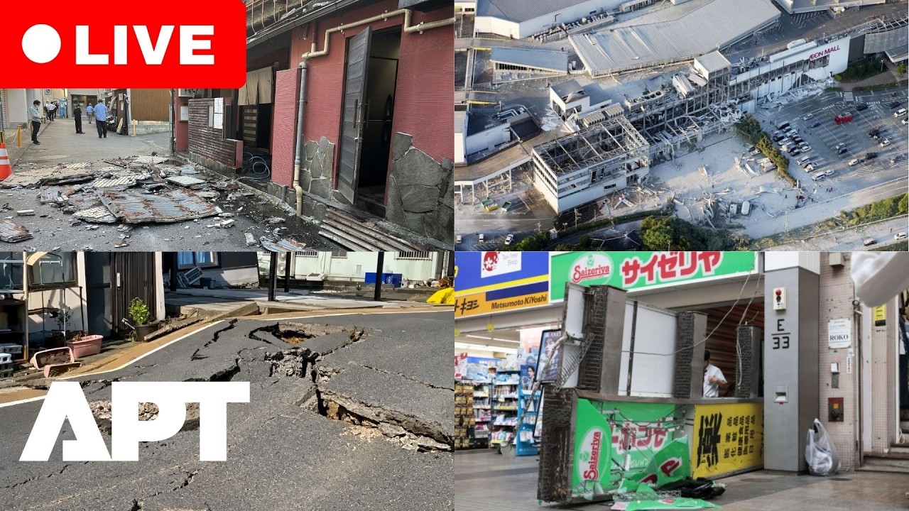 LIVE | Powerful 7.1 Quake Hits Japan, Building Collapses As Tsunami Warning Issued | APT
