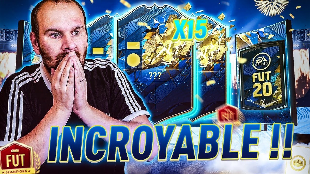 JE PACK 15 TOTS DONT 3 DANS LE MEME PACK ! FIFA 20