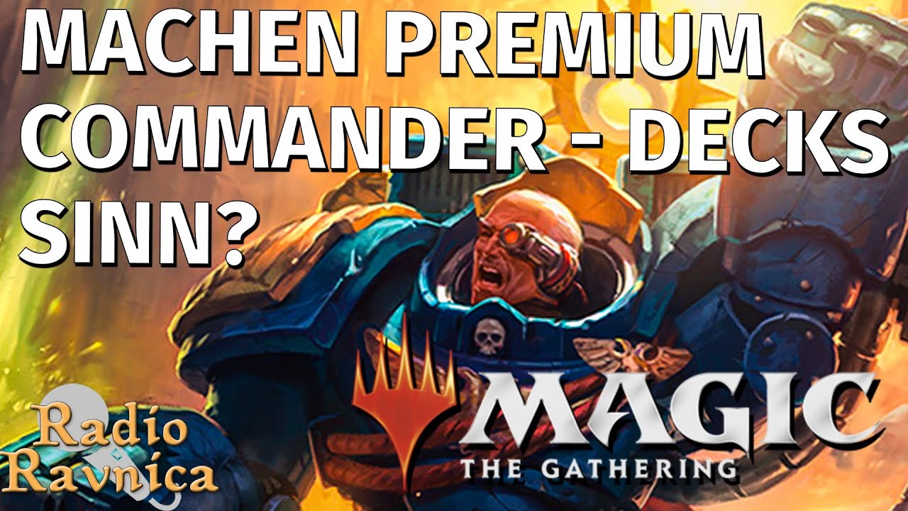 SECRET LAIR / WARHAMMER 40k / Starter Commander Decks! | feat.  @DerCommanderKompass | Radio Ravnica
