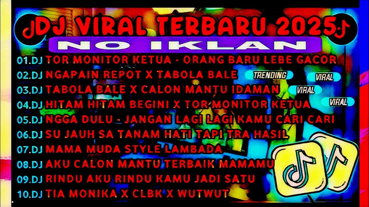 DJ TIKTOK TRENDING TERBARU 2025🎵DJ TOR MONITOR KETUA  ORANG BARU LEBE GACOR🎵DJ NGGA DULU X DORA DORA