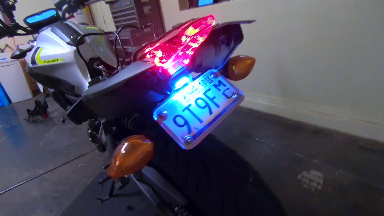 FZ 07 Fender Eliminator Install (Moto Dynamic V2)