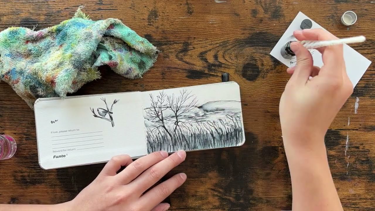 Ink Sketch - Timelapse 