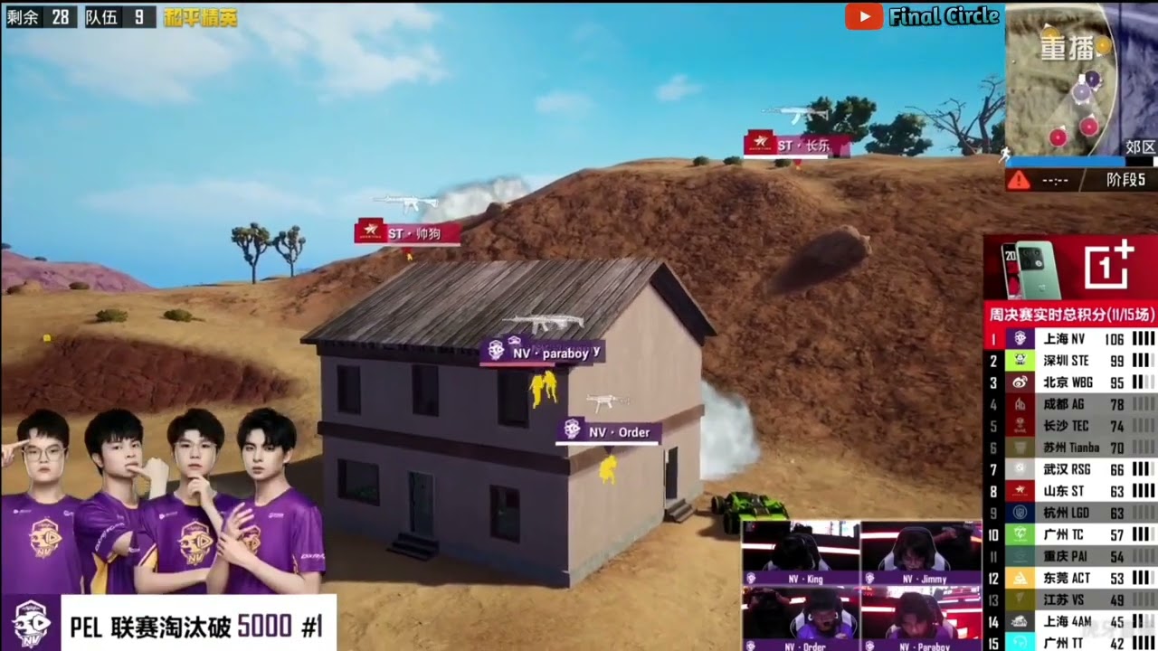 PEL 2022 S2 W5 Finals NOVA The BEST TEAM in PubgM.
