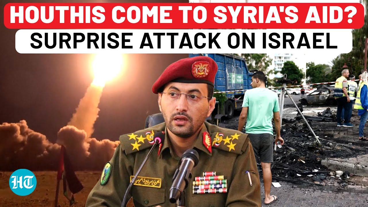 Houthis Come To Syria's Defence With Surprise Missile Attack On Israel? People Panic, IDF Says…
