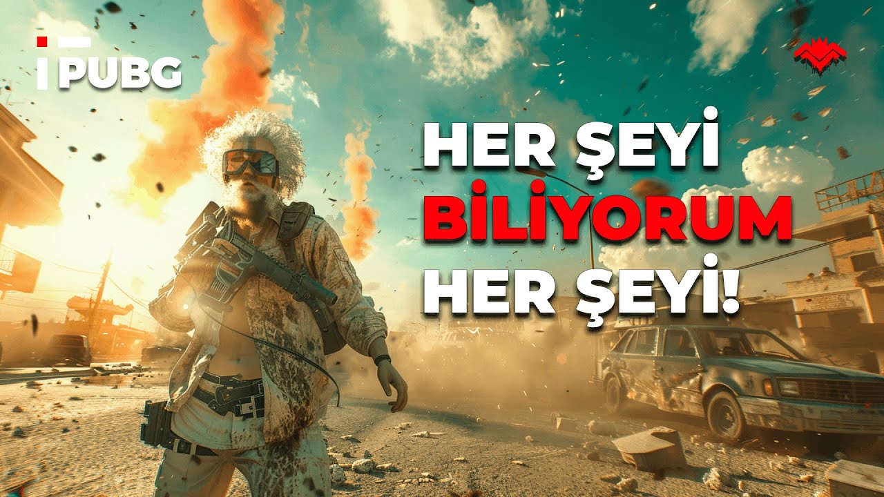 HER ŞEYİ BİLİYORUM HER ŞEYİİ!! - #PUBG #SOLO