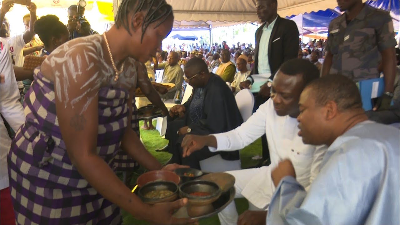 Togo/Amou: la 42ème édition de ovazu: fête de Fonio des peuples akposso et akebou célébrée à Amlamé