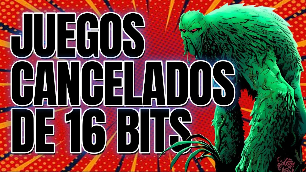 JUEGOS CANCELADOS de la ERA de los 16 BITS😁 Top Juegos Cancelados de Super Nintendo Y Mega Drive.
