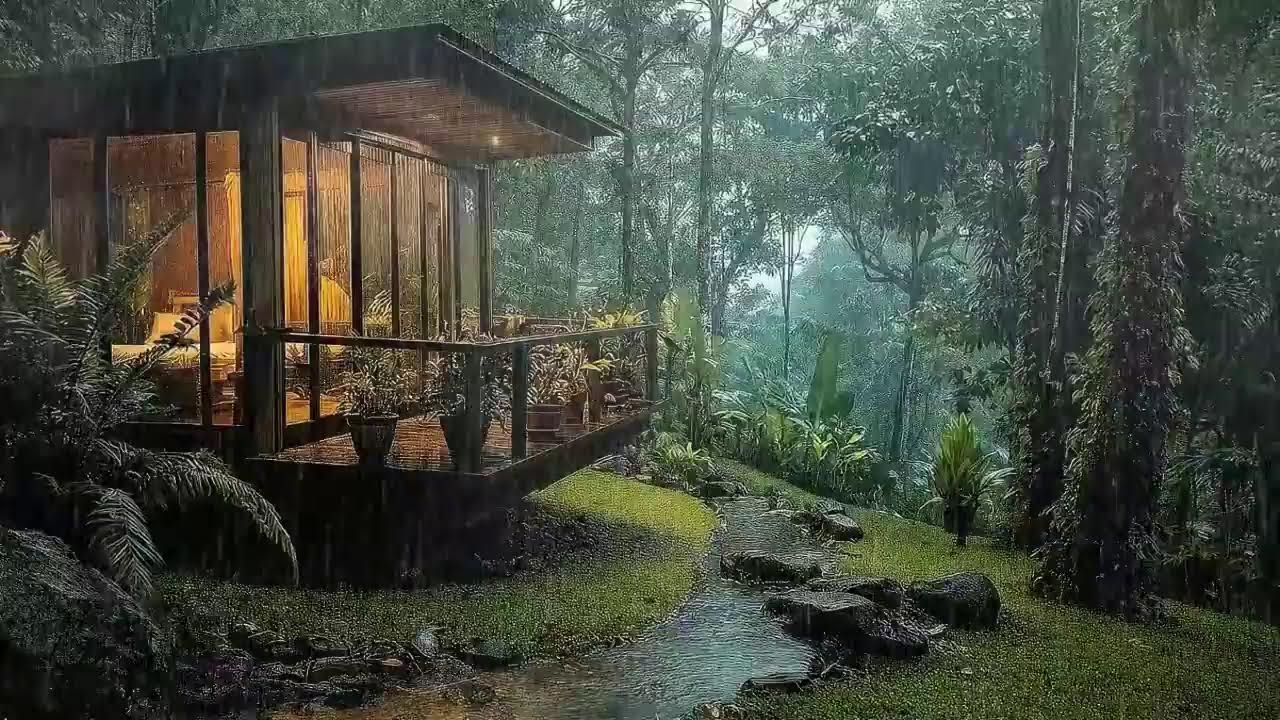 Rain Sounds for Deep Sleep in Just 3 Minutes | Insomnia Relief & Calm Mind