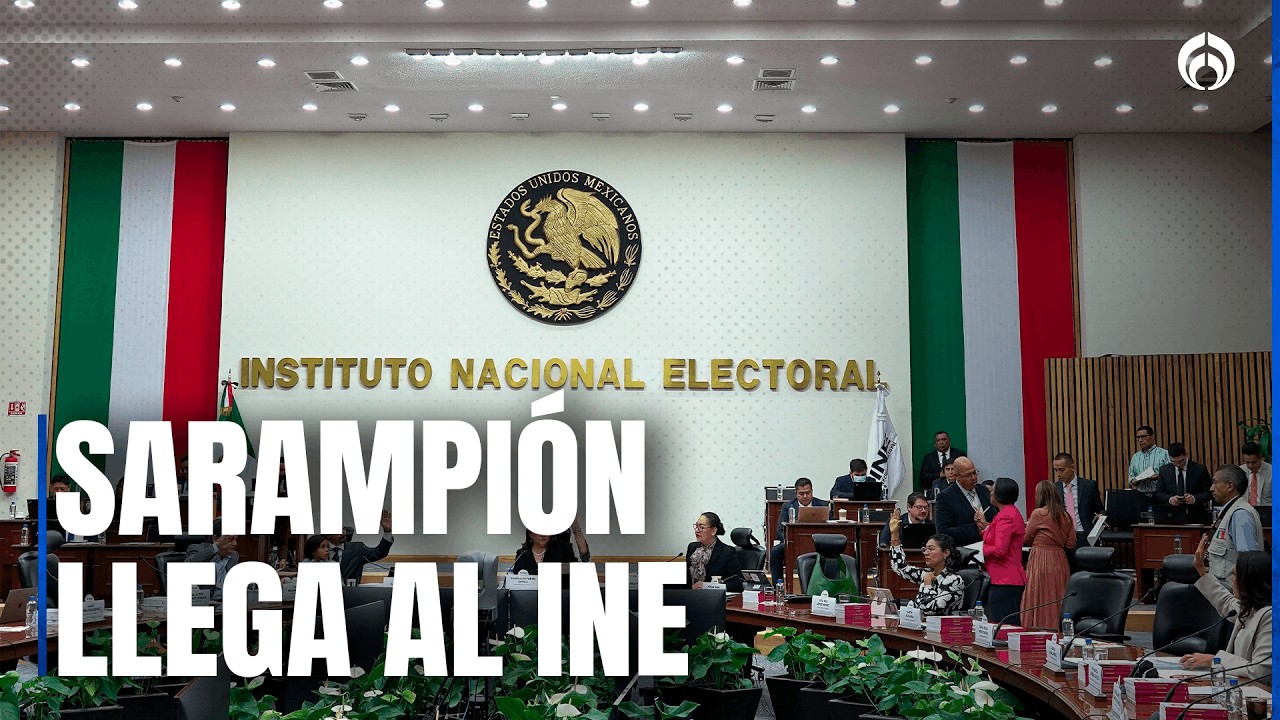Detectan caso de Sarampión en el INE y los mandan a home office