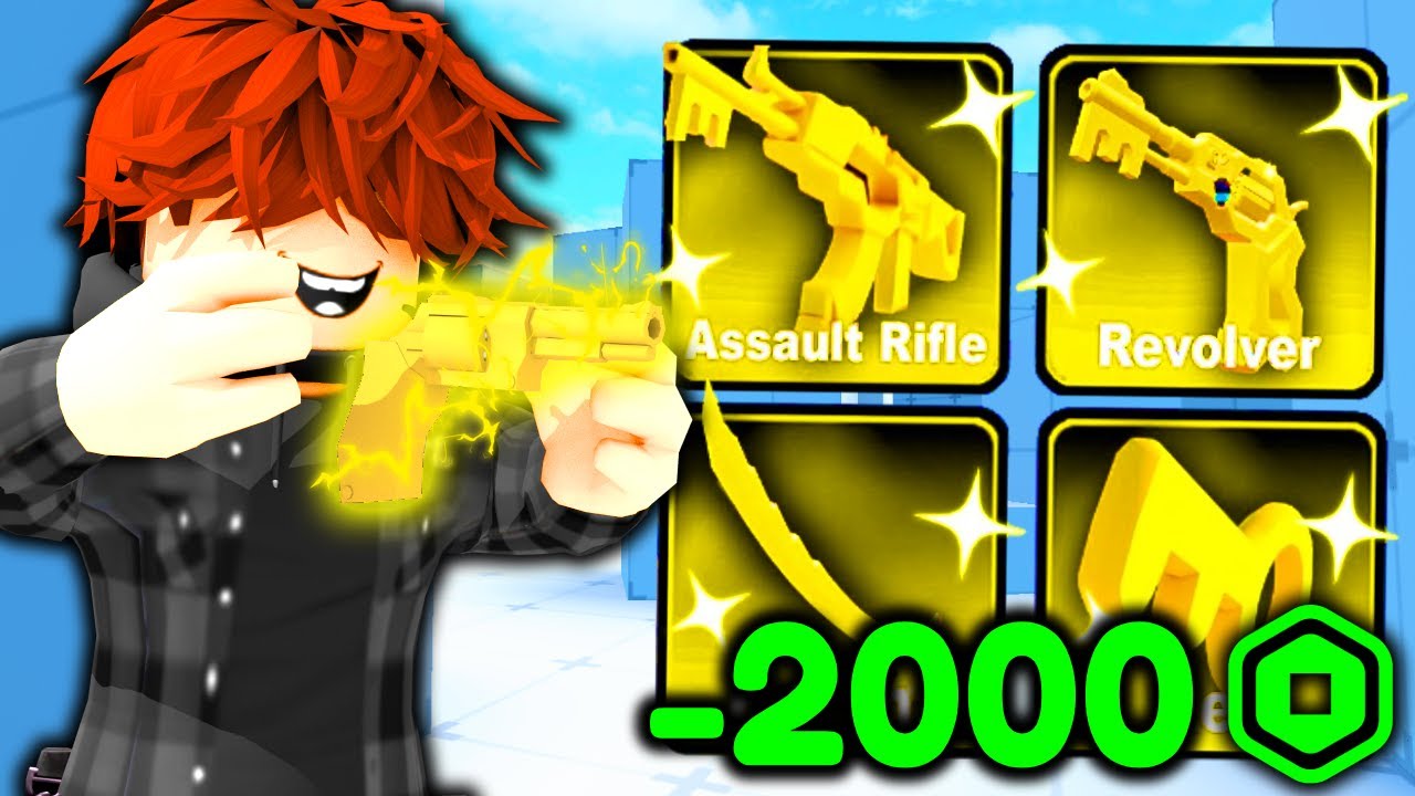 Wydałem 2000 ROBUX na NAJLEPSZY SKIN do Broni w Rivals! Roblox