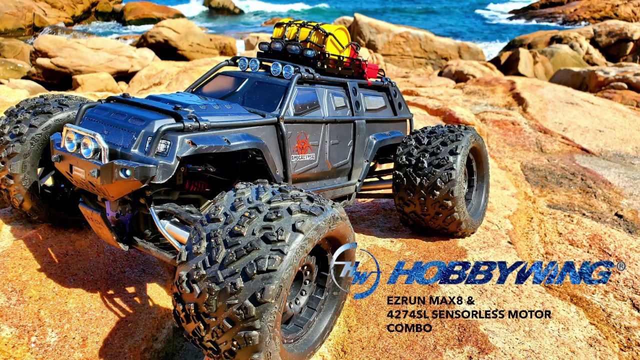 SUMMIT w/ Hobbywing Ezrun Max 8 Combo Brushless SENSORLESS system UPGRADE