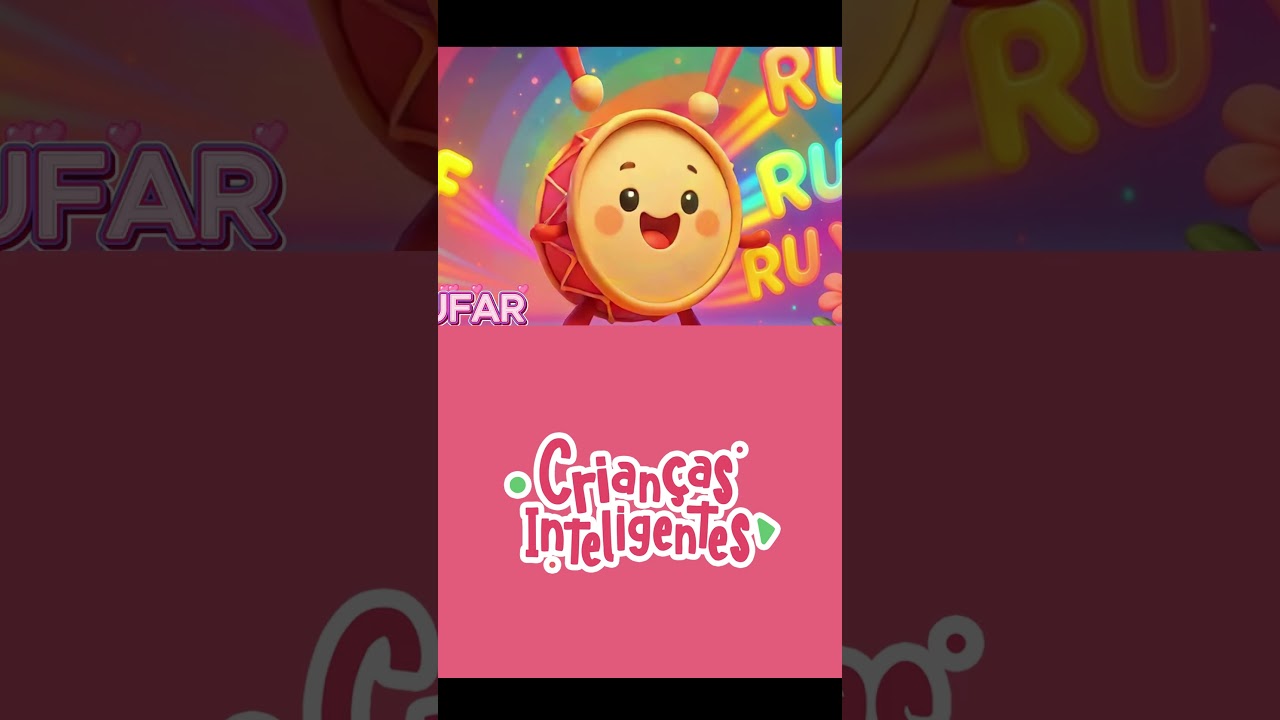RA RE RI RO RU SHORT 5 - CRIANÇAS INTELIGENTES - JP KIDS  