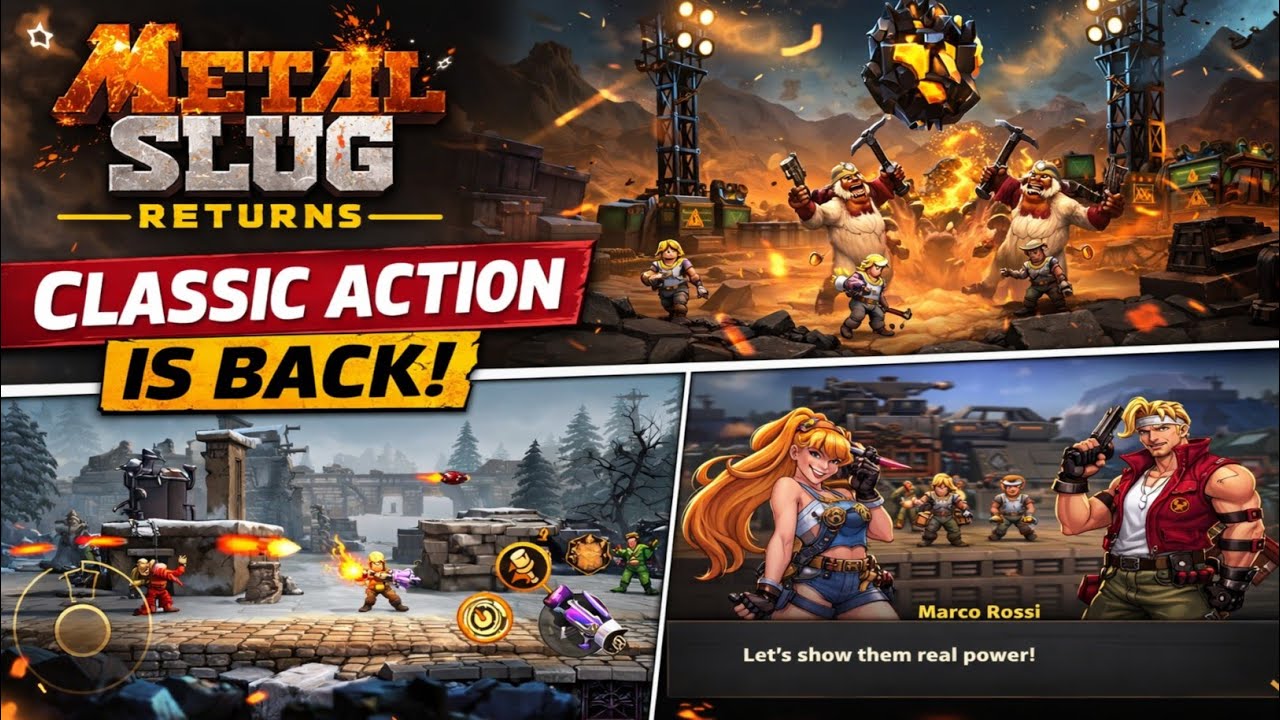 Metal slug game play new update 
