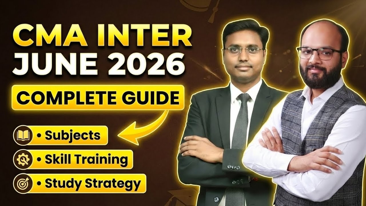 How to Prepare CMA Inter June 26 | CMA Inter Both Group Study Plan | CMA Inter June 26 Strategy