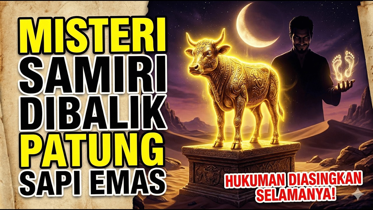 MISTERI SAMIRI DIBALIK PATUNG SAPI EMAS | Dikutuk Seumur Hidup! | Tafsir Al-Baqarah 51 & Thaha