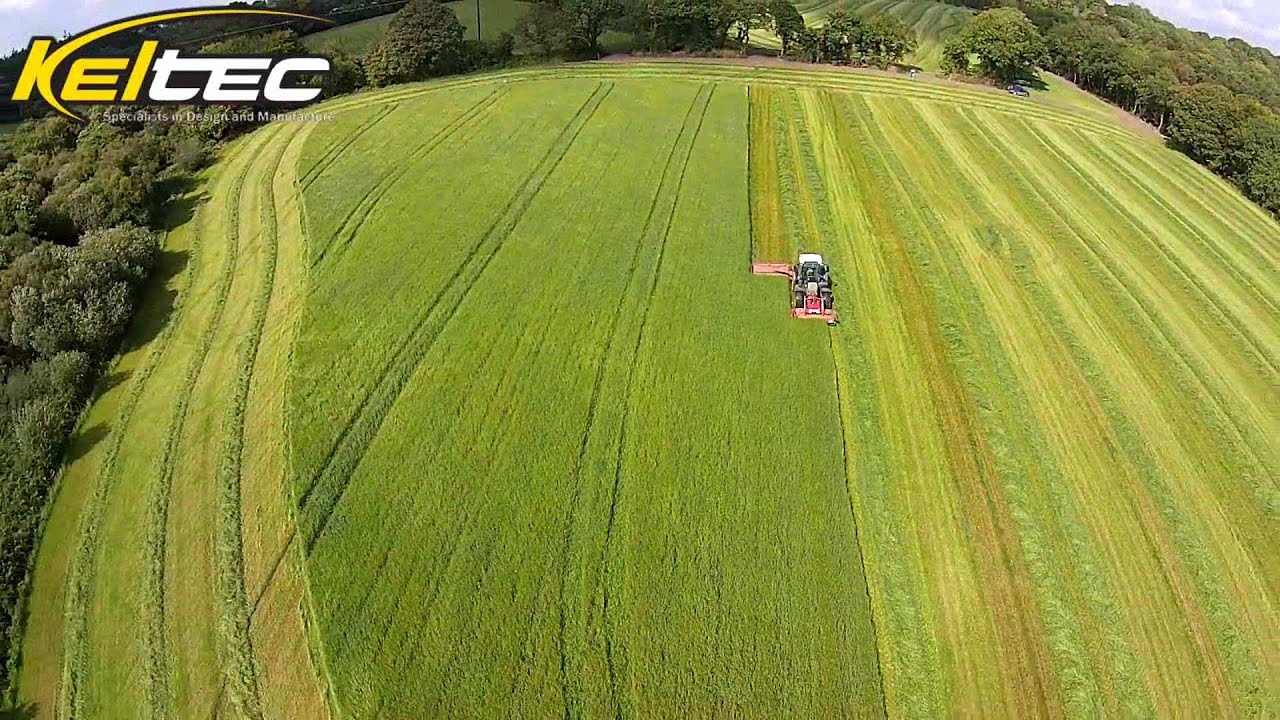 Keltec mower with auto grouper