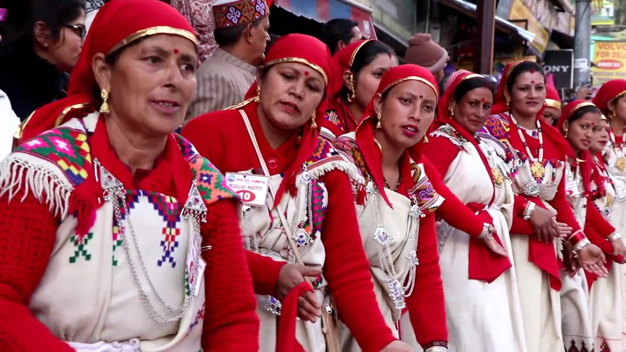 Kulluvi Nati winter carnival Manali 2020