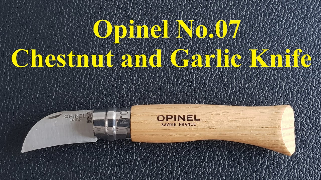 Opinel No.07 Folding Chestnut and Garlic Knife