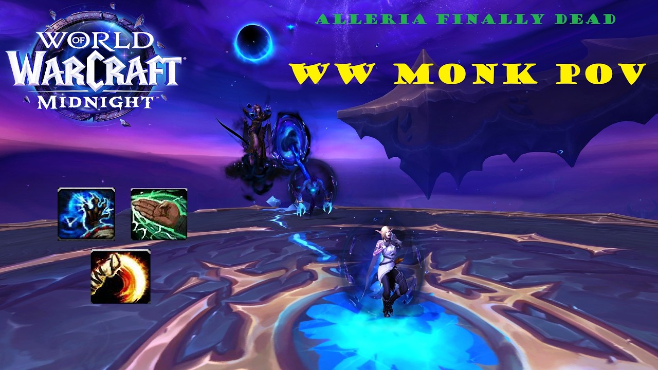 FINALLY GOT CURVE! Crown of The Cosmos HC (Alleria) Finally Dead! [Windwalker Monk POV] - Midnight