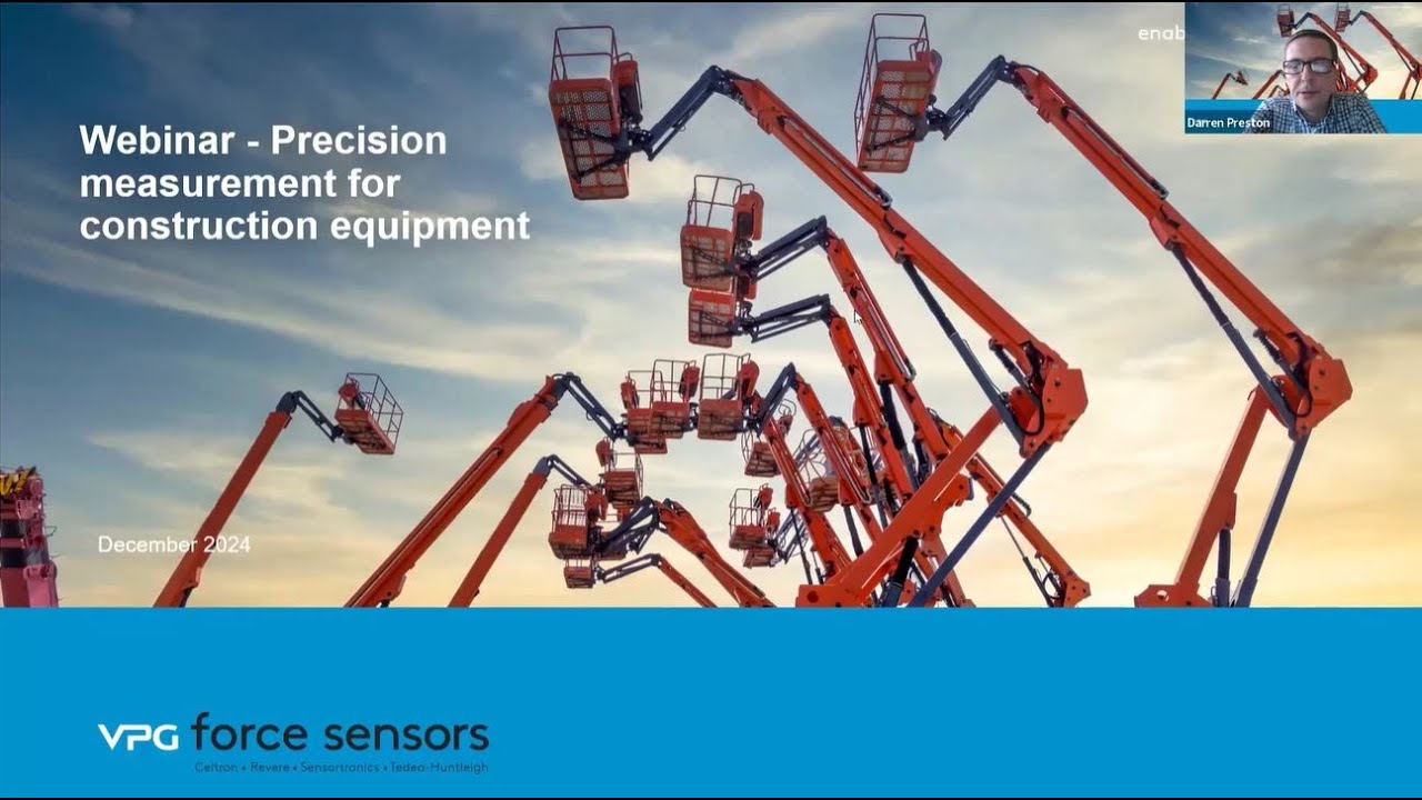 VPG Force Sensors Precision Measurements Construction Equipment - Dec. 2024