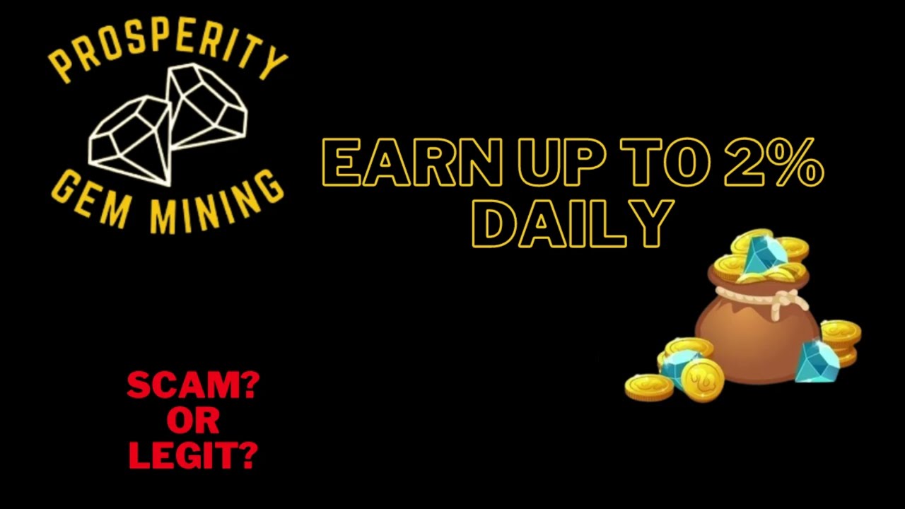 PROSPERITY GEM MINING|LIVE WITHDRAWAL|TRUSTED DEV|EARN 2%DAILY|#ProsperityGemMining #CryptoMining