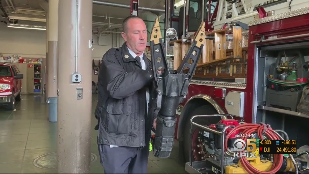 Firefighters Use Handheld Tool To Extricate BART Passenger Trapped By Train