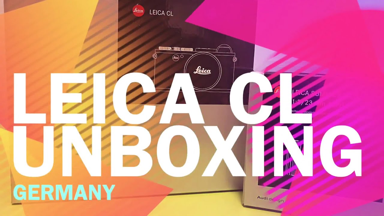 Leica CL 銀色版開箱 Leica CL Silver Unboxing