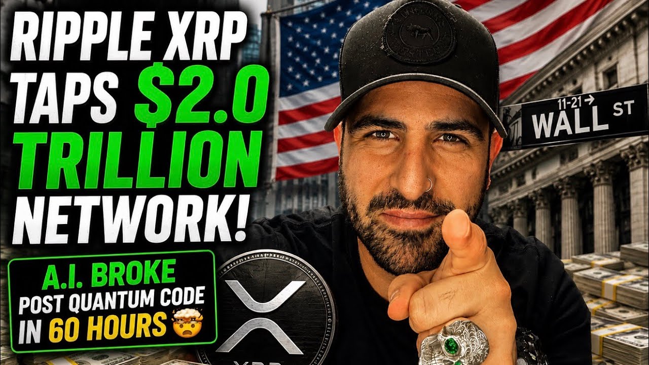 RIPPLE TAPS A $2 TRILLION NETWORK!! AI BROKE A POST QUANTUM CODE IN 60 HOURS!!