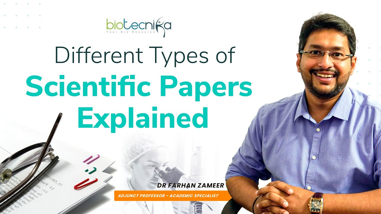 Types of Scientific Journals / Scientific Papers - Detailed Explanation