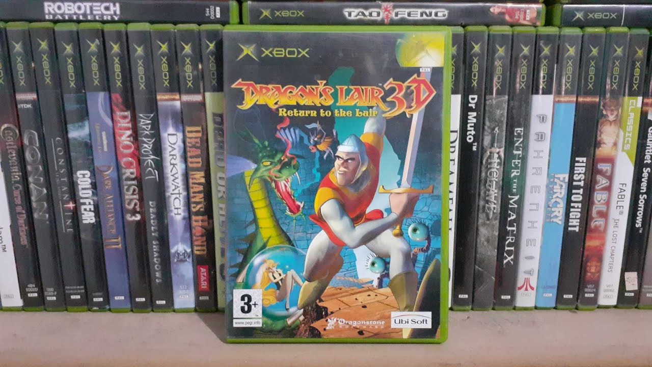 TEST Live : DRAGON'S LAIR 3D (Xbox, Gamecube, PS2)