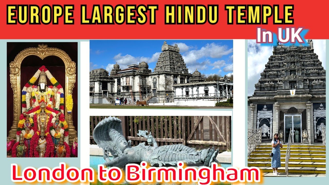 Europe Largest Hindu Temple | Shri Venkateswara Balaji temple|Birmingham(UK) |4K Vlog @Tour2Explore