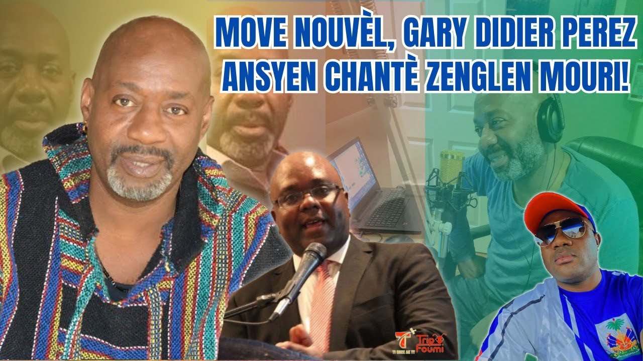 Move nouvèl nan endistri mizikal la, Gary Didier Perez mouri dwòl, tande sa k pase, anpil IPOKRIZI!