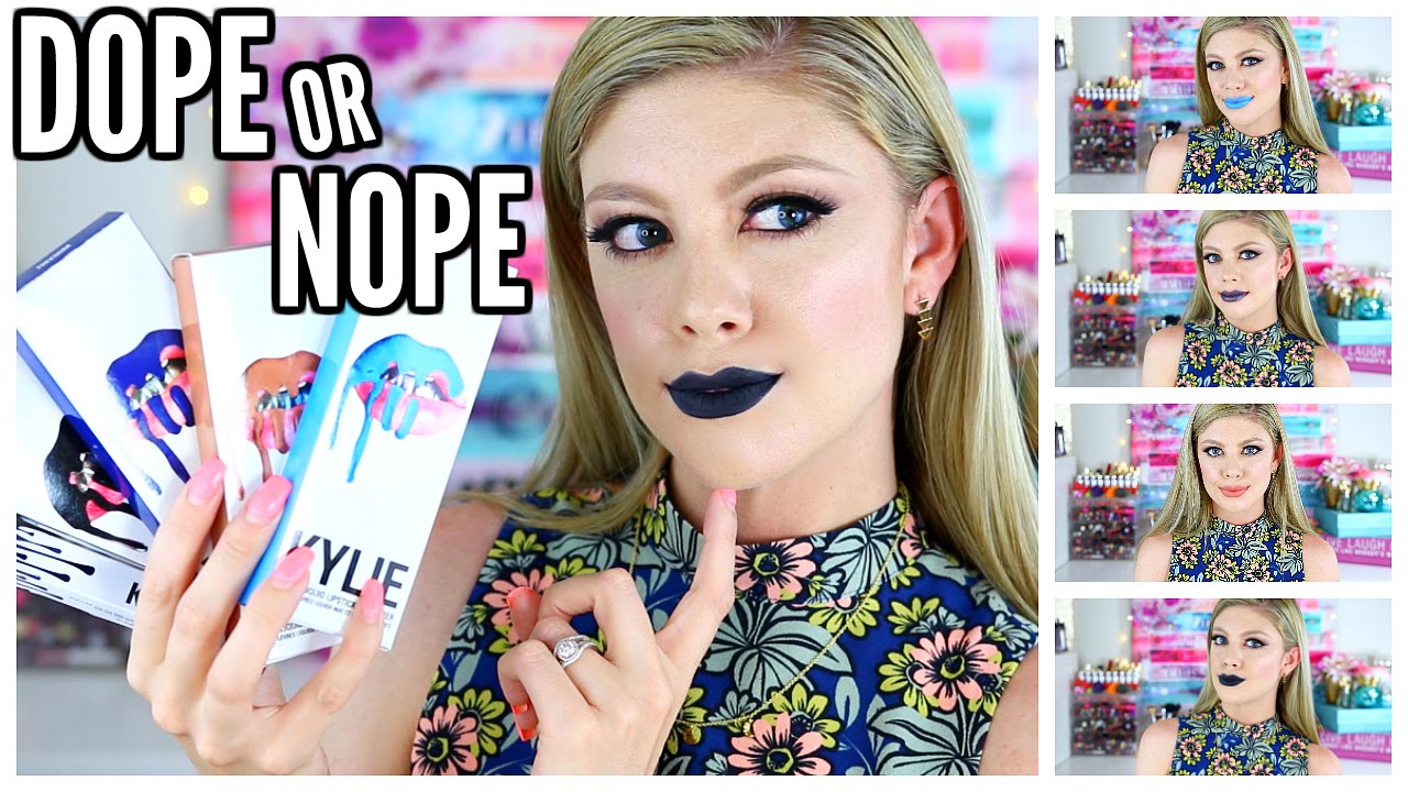 KYLIE LIP KITS | DOPE OR NOPE