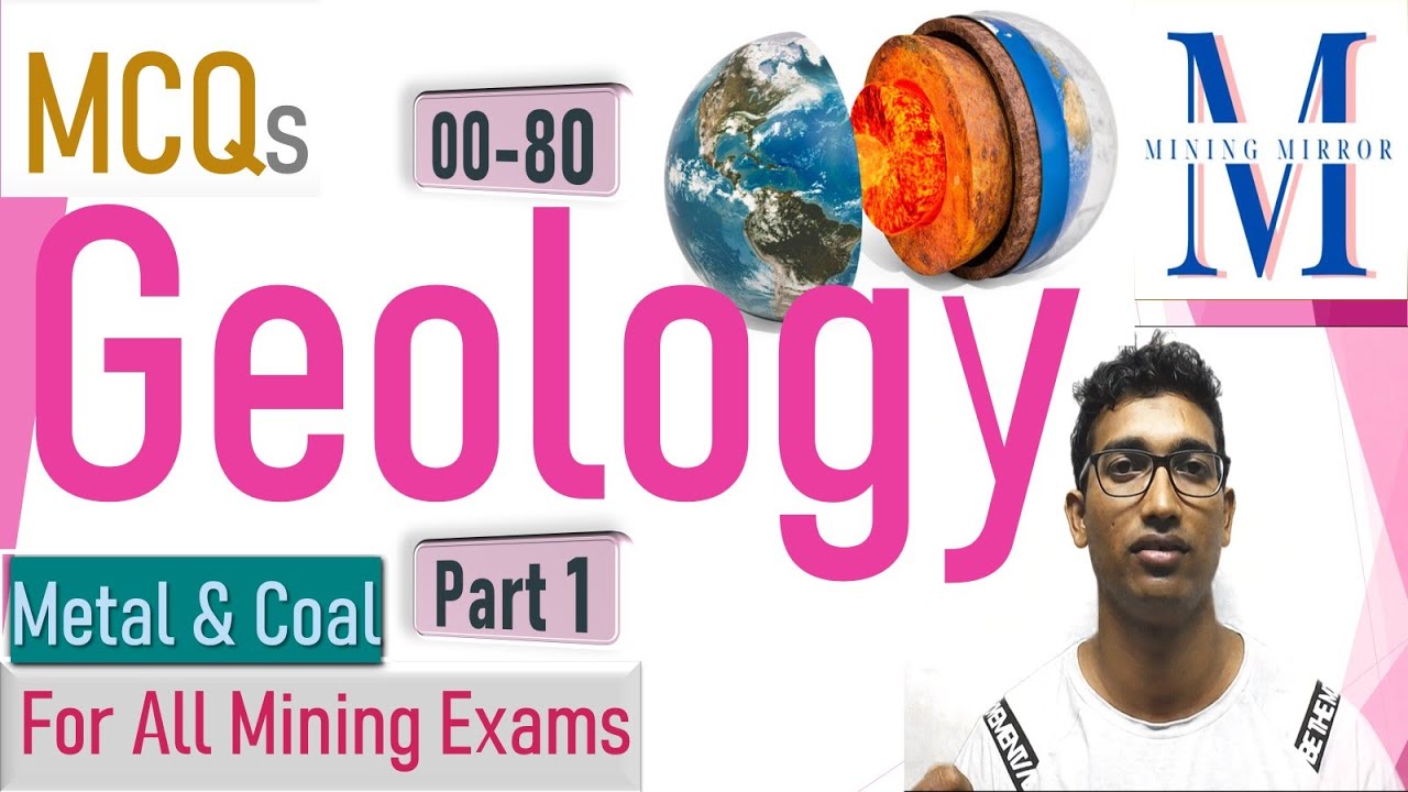 Geology MCQs Part 1: Q No 00-80 | For all Mining Exams | DGMS Exam | #geology_aspirant #dgms #mcqs