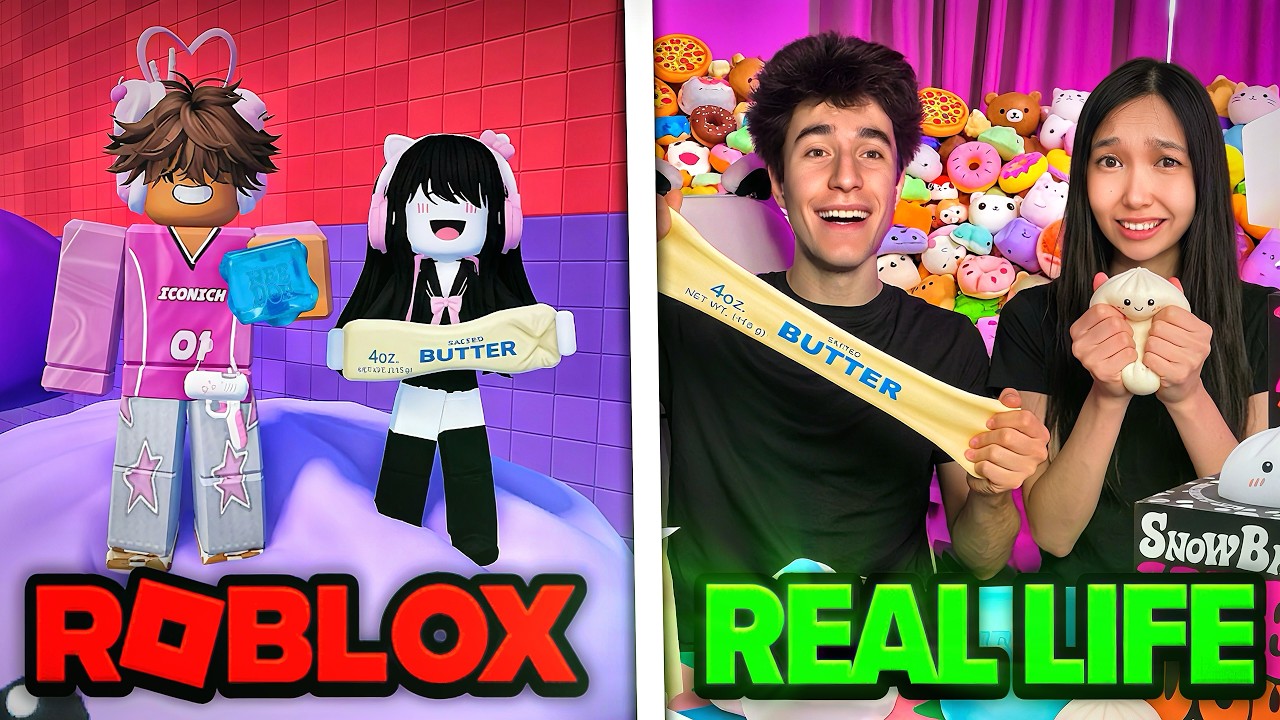 The Most SATISFYING Roblox SQUISHY TOWER But In REAL LIFE... *NEEDOH TOWER*