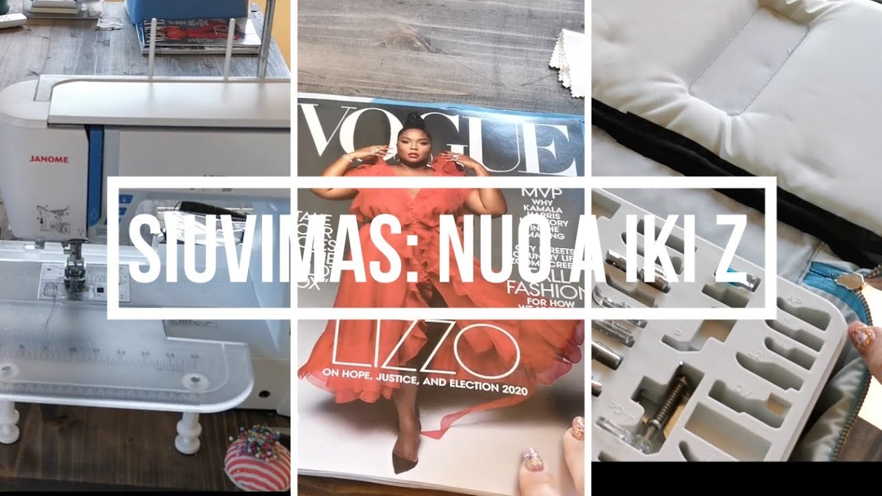 Siuvimas nuo A iki Z (Siuvimo mašina,medžiagos, priemonės ir t.t.) | Juste Miyama