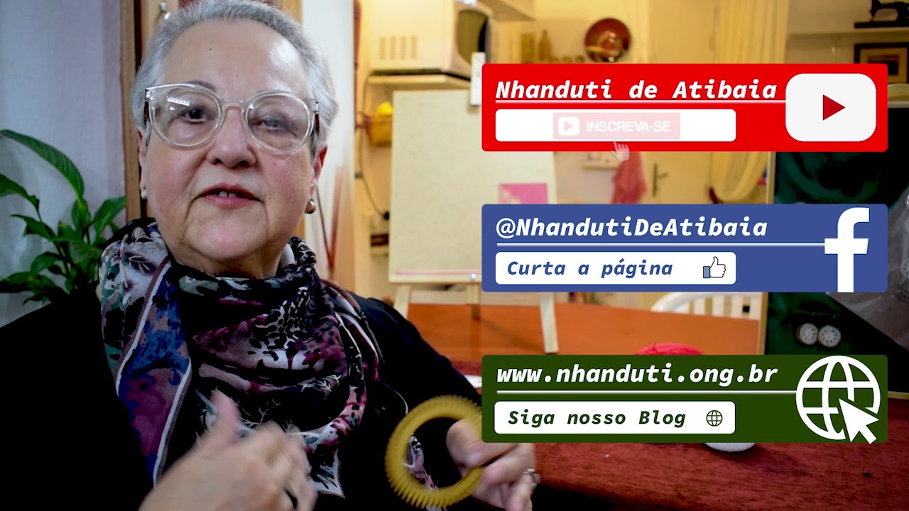 COMO FAZER Renda Tenerife ou Nhanduti - 1°Passo a passo- Ponto 4 PÉTALAS