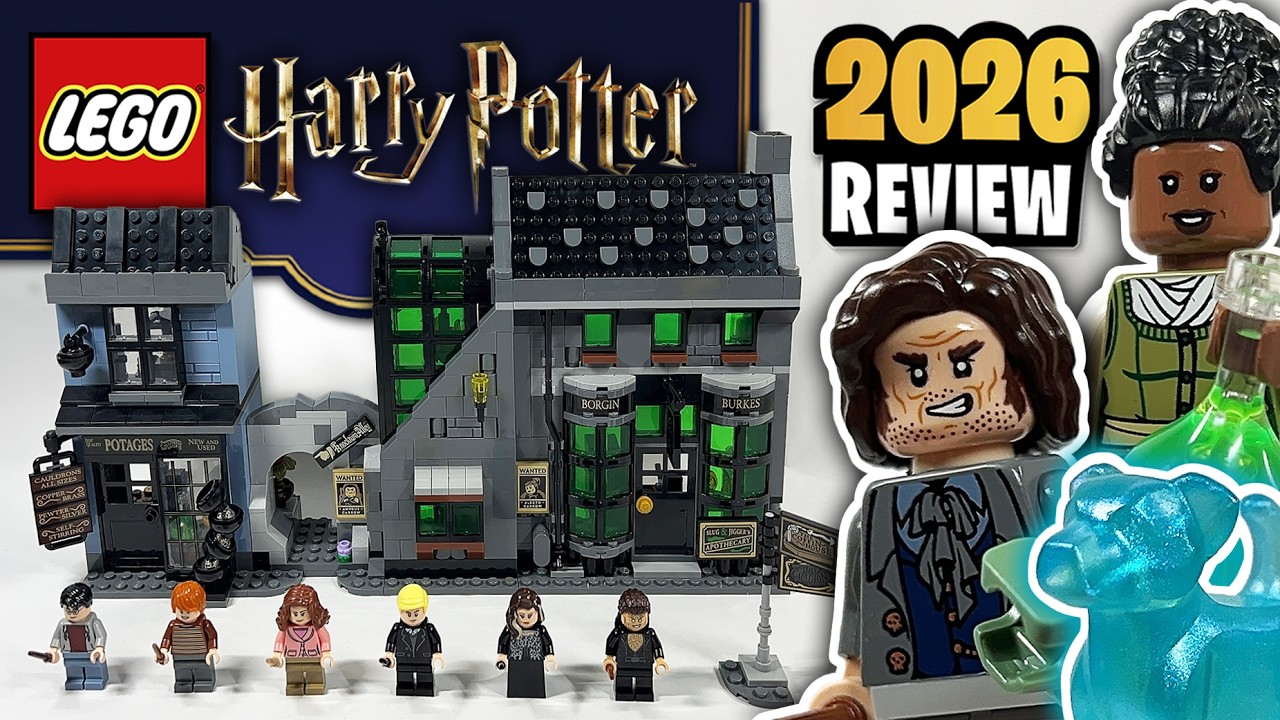 LEGO Harry Potter: Волшебные магазины Лютного переулка (76471) &mdash; Обзор набора 2026 года