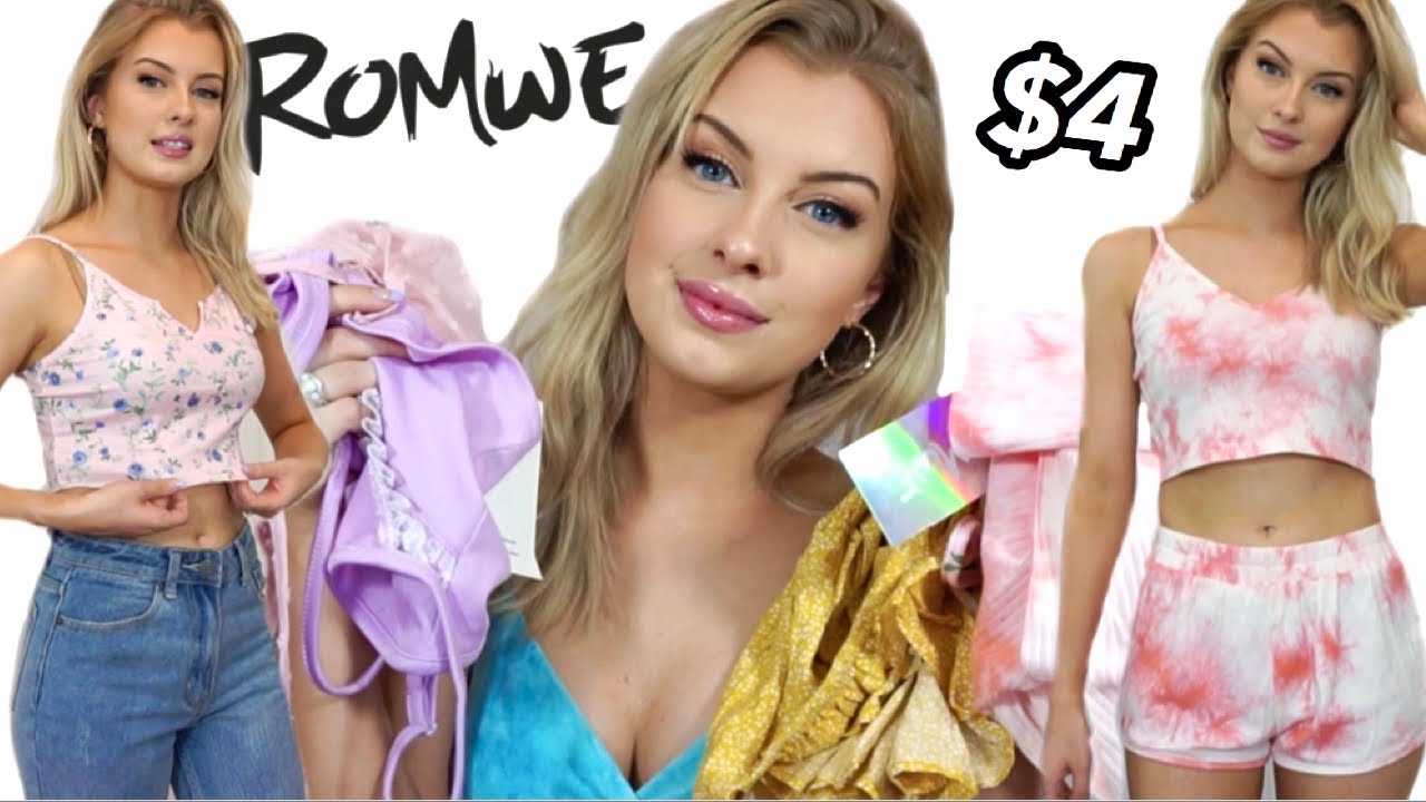 ROMWE TRY ON HAUL! *AFFORDABLE & TRENDY*