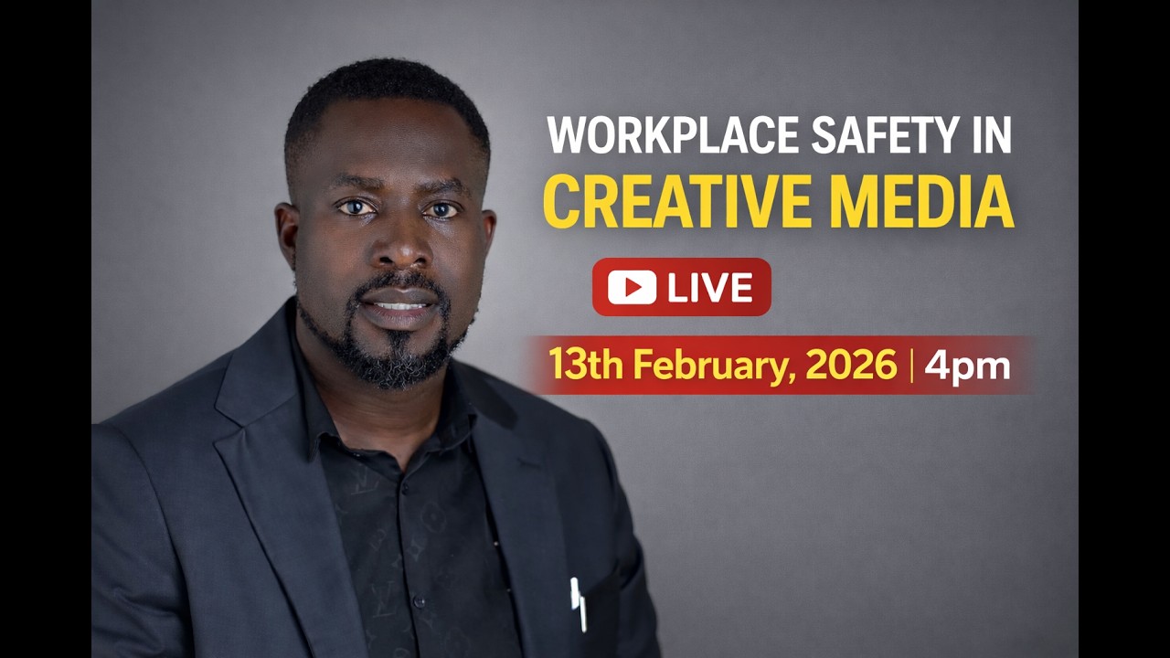 TVET CREATIVE MEDIA TRAINING - LESSON 5:  WORKPLACE SAFETY IN CREATIVE MEDIA ENVIRONMENTS