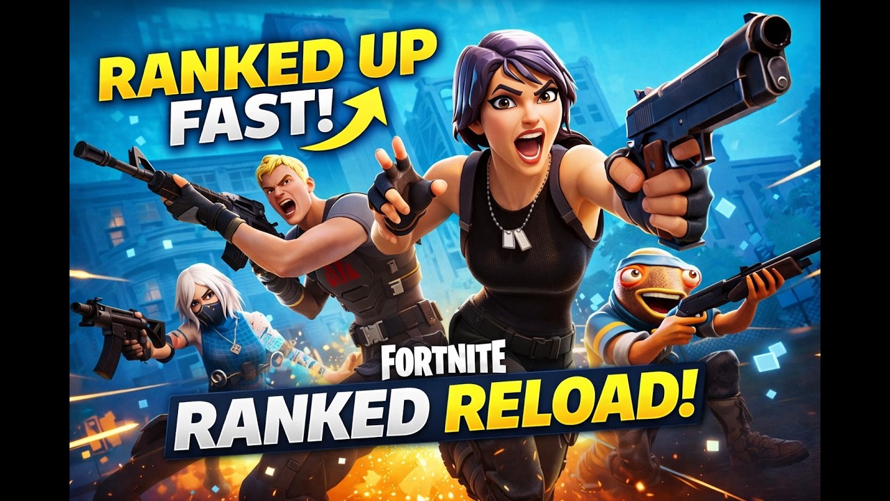 🔥 Fortnite Ranked Reload  And Battle Royale– Ranking Up FAST! Live Gameplay| UseCode:VCLUA 🔴