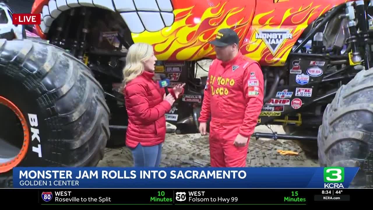 Monster Jam roars back into Sacramento’s Golden 1 Center