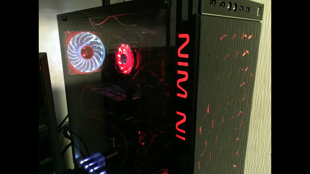 【IN WIN】 805 IW CF05B PC Case Review 【LED ILLUMINATION!!】