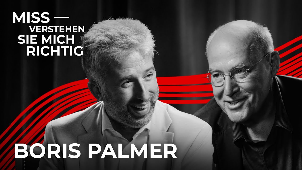 Gregor Gysi im Gespr&auml;ch mit Boris Palmer