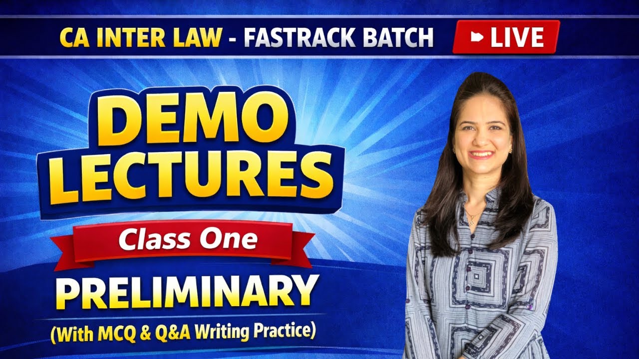 Class1- Fast Track Batch with writing practice