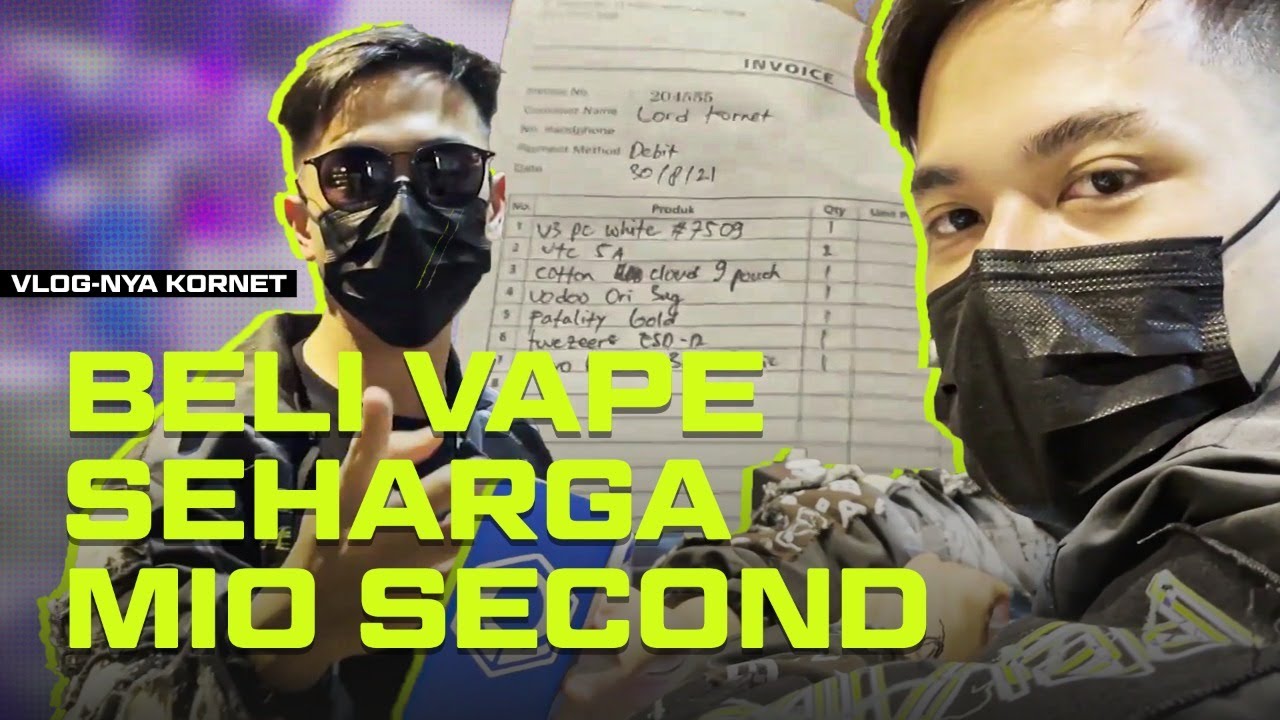 JAJAN VAPE SEHARGA MOTOR MIO SECOND HAHAHA