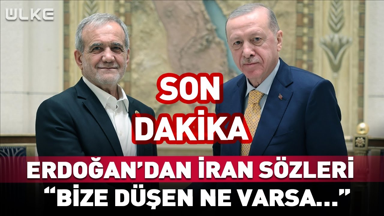 Erdoğan'dan İran Çıkışı! "Bize Düşen Ne Varsa..." 