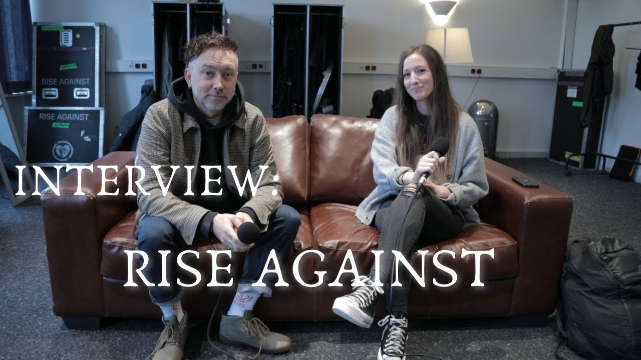 Interview W/ Rise Against - Working With Catherine Marks, Navigating Politics & Experiencing Bovril