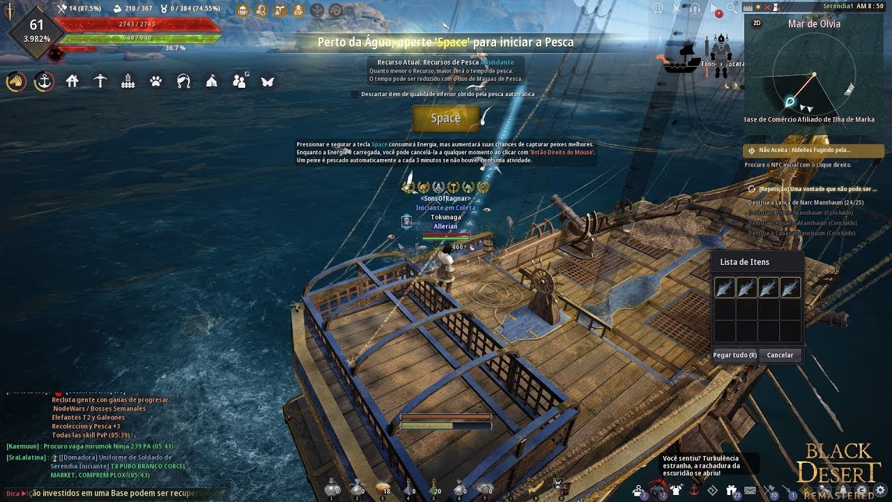 BDO - Pesca do Zero.